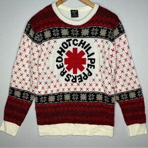 Red Hot Chili Peppers Ugly Christmas Sweater